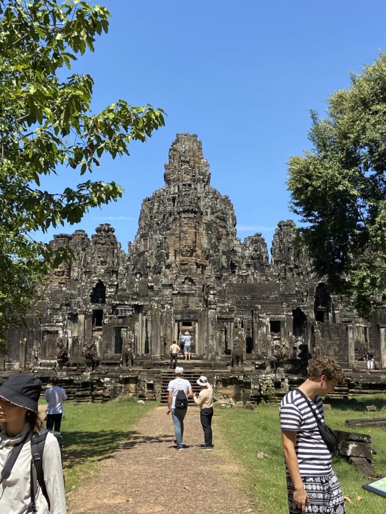 One of the temples found in Angkor Wat